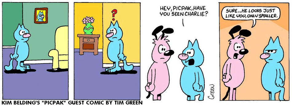 Guest Strip by Tim Green: Charlie