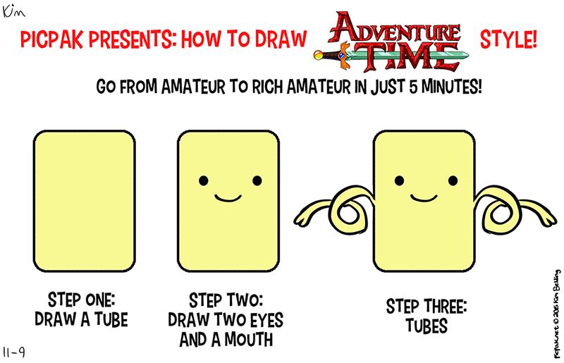 How to Draw Adventure Time Style