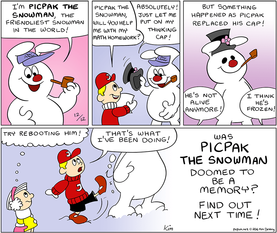 Picpak the Snowman Part 2
